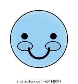 happy face emogy icon