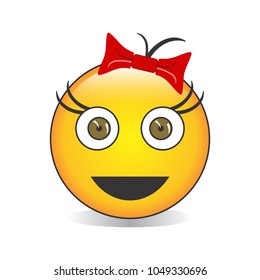 Happy Face Emoji Vector