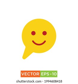 Happy-face-Symbol-Logo-Design, Vektorgrafik