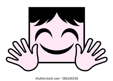 happy face illustration