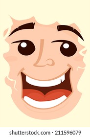 happy face poster