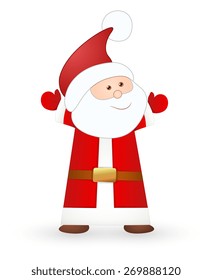 Happy Face Santa