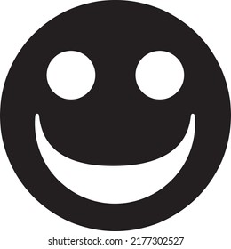 Happy facial expression. Vector illustration on white background 2.eps
