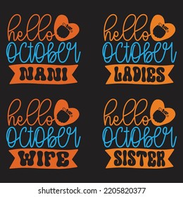 Happy fall, Happy Thanksgiving, Happy Halloween T-shirt and SVG design bundle, Autumn SVG bundle, Pumpkin, Fall Svg Designs, Thanksgiving fall  Quotes t shirt Design, Vector EPS Editable Files Bundle.
