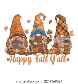 Alles Gute zum Herbst mit T-Shirt-Design 