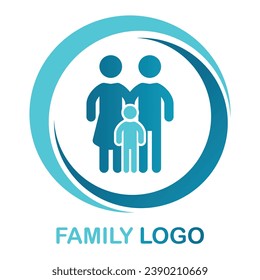 happy familiy - logo, brand, label