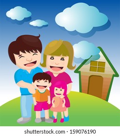 happy family