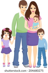 Happy family.