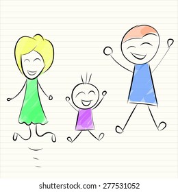 Happy family