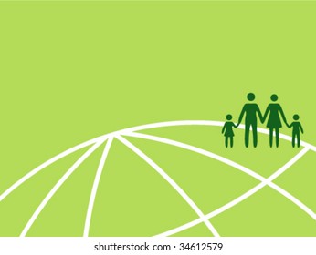 Happy family.