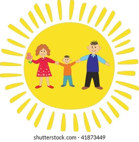 Happy family