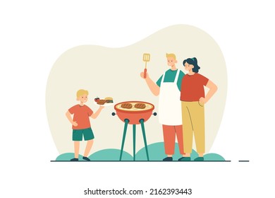 2,007 Family bbq cartoon Images, Stock Photos & Vectors | Shutterstock