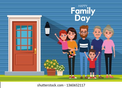 Happy family day