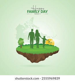 Happy family day Creative Design, family day Ads Social media post