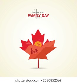 Happy family day Creative Design, family day Ads Social media post