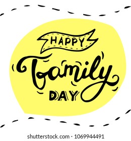 108,523 Happy Family Lettering Images, Stock Photos & Vectors 