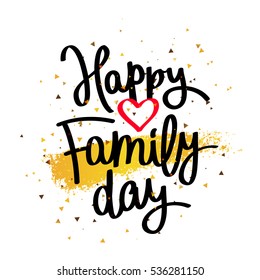 1,397,260 Happy Family Day Images, Stock Photos & Vectors | Shutterstock