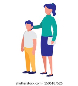 happy family design vector illustration