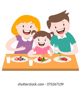 1,123 Clip Art Family Dinner Images, Stock Photos & Vectors | Shutterstock