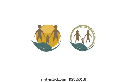 happy family health logo