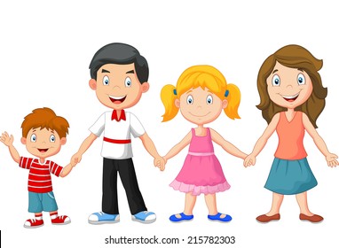 4,414 4 boys and a girl cartoon Images, Stock Photos & Vectors ...