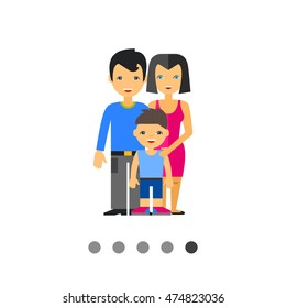 Happy Family Icon