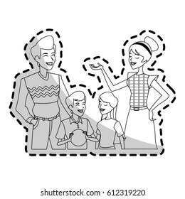happy family icon image 