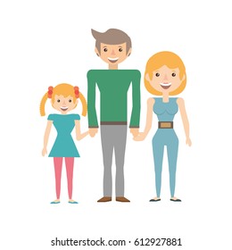 happy family love members
