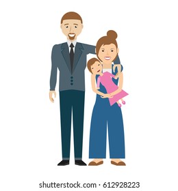 happy family love members