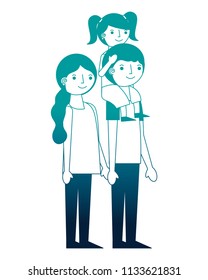 happy family mom and dad carrying daughter in shoulders