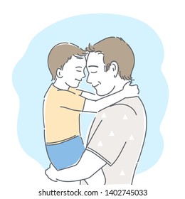 12,274 Father son kissing Images, Stock Photos & Vectors | Shutterstock