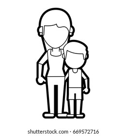 Happy family united