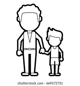 Happy family united