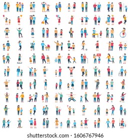 
Happy Family Vector Illustration pack every single icon that can be easily modified or edited
