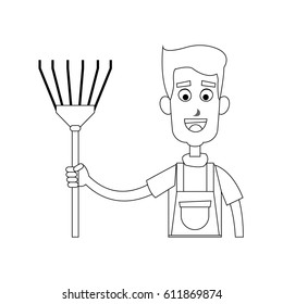 happy farmer icon image 
