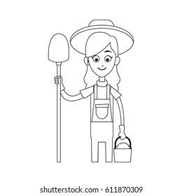 happy farmer icon image 