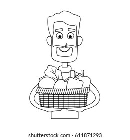 happy farmer icon image 
