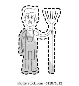 happy farmer icon image 