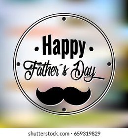 Happy Father Day graphic design, Vector illustration