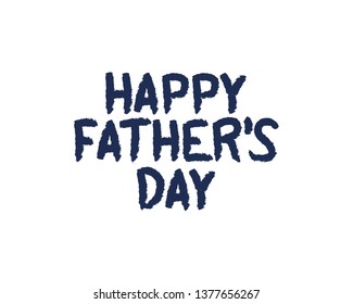 happy father day label isolated icon