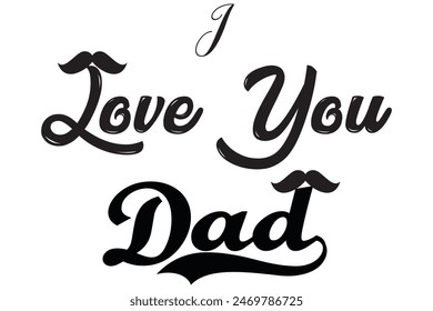 happy father day label isolated icon. Happy Father's Day lettering typography composition for postcard, card, invitation. Greeting card. Vector calligraphy banner EPS 10. Dad logo, badge, icon.7891