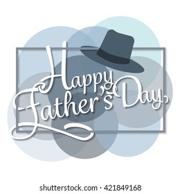 happy father day. love dad background, greeting card, grunge and blackboard design. can be add text.