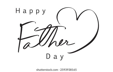 Happy father day love heart shape black color june month 2025 love lifestyle male man businessman parent together ha[[y father day parent father day best enjoyment text love heart event happy father 