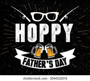 Happy Father Day vector illustration. A minimalistic hipster colored frame design. Vector line gradient halftone. frame for text Modern Art graphics.