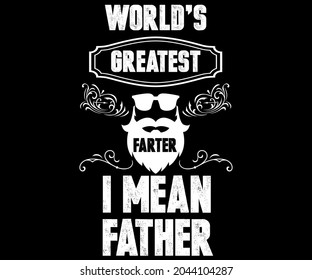 Happy father Day vector illustration. A minimalistic hipster colored frame design. Vector line gradient halftone. frame for text Modern Art graphics.