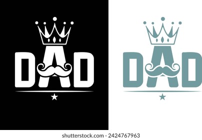 Happy Father's Day 2024. Dad t-shirt design, dad t shirt design, dad design, father’s day t shirt design, father’s day 2024