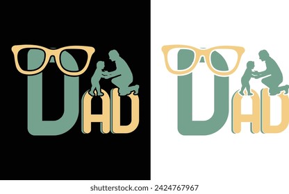 Happy Father's Day 2024. Dad t-shirt design, dad t shirt design, dad design, father’s day t shirt design, father’s day 2024