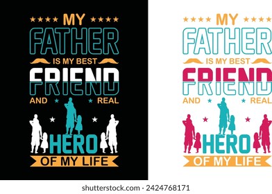Happy Father's Day 2024. Dad t-shirt design, dad t shirt design, dad design, father’s day t shirt design, father’s day 2024