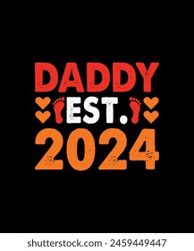 Happy Father's Day 2024 T-shirt Design , fathers day t shirt design