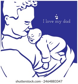 Happy fathers day for all fathers. I love my dad. Turkish translate: Tum babalarımızın babalar gunu kutlu olsun.